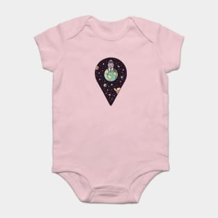 You Are Here Baby Bodysuit